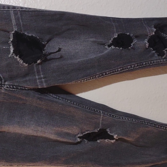 USED HOLLISTER JEANS ULTRA HIGH RISE SUPER SKINNY HOLLISTER CLASSIC STRETCH - Picture 5 of 11